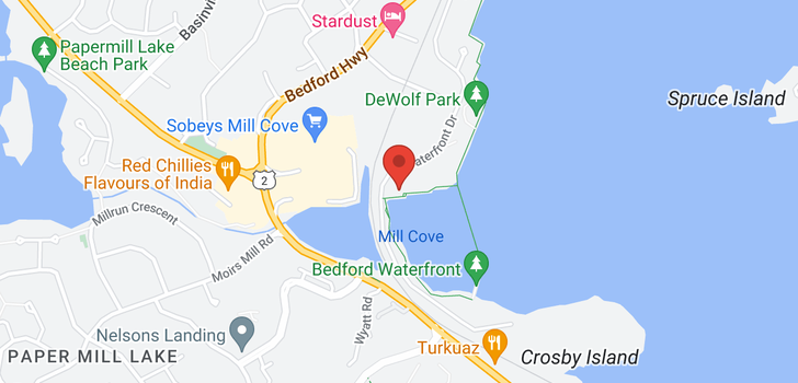 map of 206 220 Waterfront Drive|Halifax